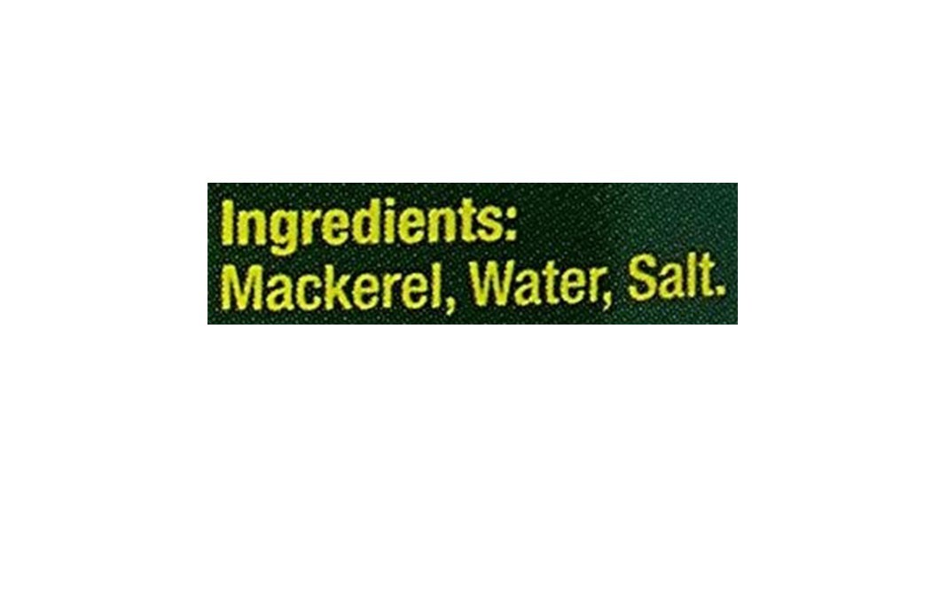 Golden Prize Mackerel in Brine    Tin  200 grams
